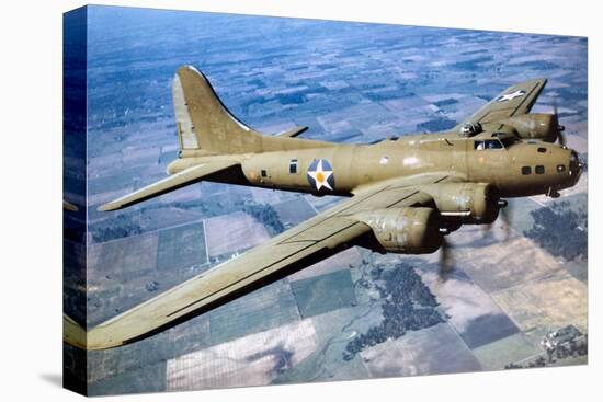 A Boeing B-17 Flying Fortress, 1944-American Photographer-Stretched Canvas