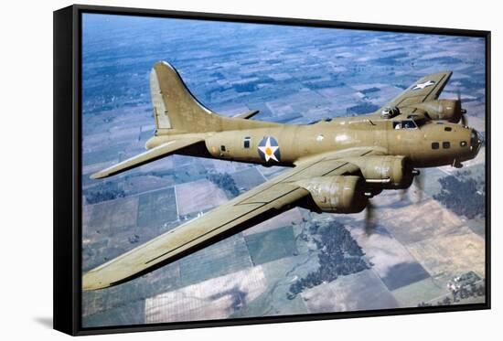 A Boeing B-17 Flying Fortress, 1944-American Photographer-Framed Stretched Canvas