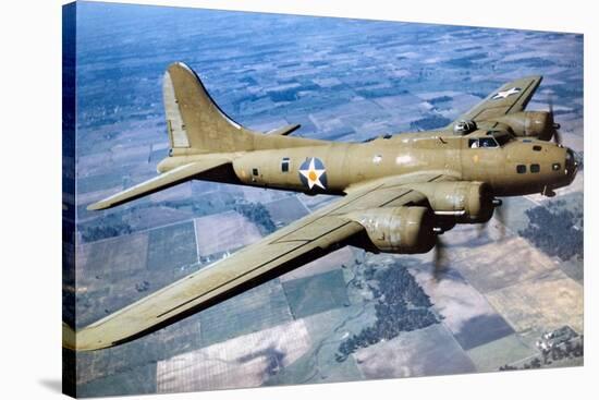 A Boeing B-17 Flying Fortress, 1944-American Photographer-Stretched Canvas