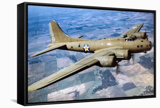 A Boeing B-17 Flying Fortress, 1944-American Photographer-Framed Stretched Canvas