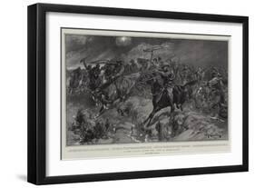 A Boer Cavalry Charge, the Fight at Brakenlaagte-John Charlton-Framed Giclee Print