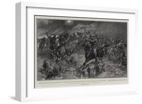 A Boer Cavalry Charge, the Fight at Brakenlaagte-John Charlton-Framed Giclee Print