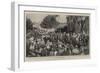 A Boer Leader's Funeral at Pretoria-null-Framed Giclee Print