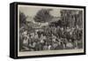 A Boer Leader's Funeral at Pretoria-null-Framed Stretched Canvas