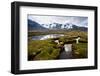 A Bog Lies across the Way from Mt. Sunchuli and Reflects the Peaks of the Apolobamba Range, Bolivia-Sergio Ballivian-Framed Photographic Print