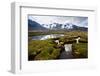 A Bog Lies across the Way from Mt. Sunchuli and Reflects the Peaks of the Apolobamba Range, Bolivia-Sergio Ballivian-Framed Photographic Print