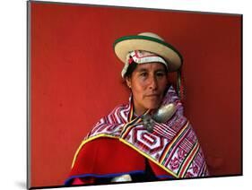 A Bolivian Kallawaya-null-Mounted Photographic Print