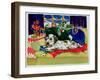 A Bone for Christmas-Diane Matthes-Framed Giclee Print