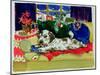 A Bone for Christmas-Diane Matthes-Mounted Giclee Print