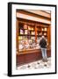 A Book Shop in Passage Jouffroy, Central Paris, France, Europe-Julian Elliott-Framed Photographic Print