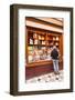 A Book Shop in Passage Jouffroy, Central Paris, France, Europe-Julian Elliott-Framed Photographic Print