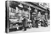 A Bookshop in Charing Cross Road, London, 1926-1927-McLeish-Stretched Canvas