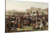 A Border Fair, C.1865-John Ritchie-Stretched Canvas