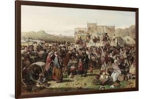 A Border Fair, C.1865-John Ritchie-Framed Giclee Print