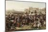 A Border Fair, C.1865-John Ritchie-Mounted Giclee Print