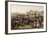 A Border Fair, C.1865-John Ritchie-Framed Giclee Print