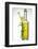 A Bottle of Rapeseed Oil with Flowers-Bodo A^ Schieren-Framed Photographic Print