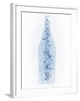 A Bottle with Water Pearls-Petr Gross-Framed Photographic Print