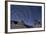 A Boulder Outcropping and Star Trails in Anza Borrego Desert State Park, California-null-Framed Photographic Print