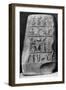 A Boundary Stone of Babylonia, 1000 BC-null-Framed Giclee Print