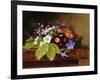 A Bouquet of Apple and Cherry Blossoms, and Primula-Johan Laurentz Jensen-Framed Giclee Print