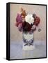 A Bouquet of Dahlias-Henri Martin-Framed Stretched Canvas