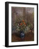 A Bouquet of Flowers, 1875-Alfred Sisley-Framed Giclee Print