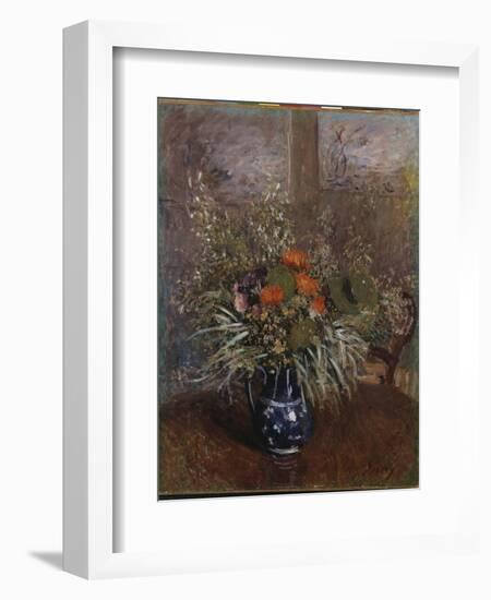 A Bouquet of Flowers, 1875-Alfred Sisley-Framed Giclee Print