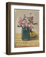 A Bouquet of Flowers and a Lemon, 1924-F?lix Vallotton-Framed Giclee Print