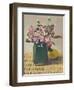 A Bouquet OF Flowers and a Lemon, 1924-Félix Vallotton-Framed Giclee Print