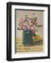 A Bouquet OF Flowers and a Lemon, 1924-Félix Vallotton-Framed Giclee Print