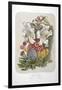 A Bouquet Of Flowers Including Crocuses and Lilies-Elisa Champin-Framed Giclee Print