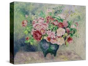 A Bouquet of Flowers-Pierre-Auguste Renoir-Stretched Canvas