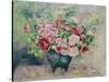 A Bouquet of Flowers-Pierre-Auguste Renoir-Stretched Canvas