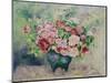 A Bouquet of Flowers-Pierre-Auguste Renoir-Mounted Giclee Print