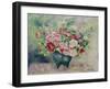 A Bouquet of Flowers-Pierre-Auguste Renoir-Framed Premium Giclee Print