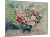 A Bouquet of Flowers-Pierre-Auguste Renoir-Mounted Giclee Print