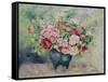 A Bouquet of Flowers-Pierre-Auguste Renoir-Framed Stretched Canvas