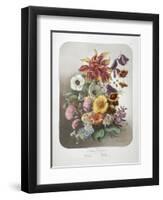A Bouquet Of Flowers-Elisa Champin-Framed Giclee Print