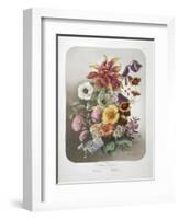 A Bouquet Of Flowers-Elisa Champin-Framed Giclee Print