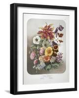 A Bouquet Of Flowers-Elisa Champin-Framed Giclee Print