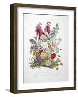 A Bouquet Of Flowers-Elisa Champin-Framed Giclee Print