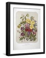 A Bouquet Of Flowers-Elisa Champin-Framed Giclee Print