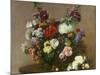A Bouquet of Mixed Flowers, 1881-Henri Fantin-Latour-Mounted Giclee Print
