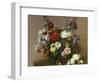 A Bouquet of Mixed Flowers, 1881-Henri Fantin-Latour-Framed Giclee Print