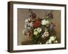 A Bouquet of Mixed Flowers, 1881-Henri Fantin-Latour-Framed Giclee Print