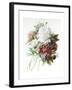 A Bouquet of Red, Pink and White Peonies-Pierre-Joseph Redouté-Framed Giclee Print