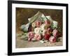 A Bouquet of Roses-Abbott Fuller Graves-Framed Giclee Print