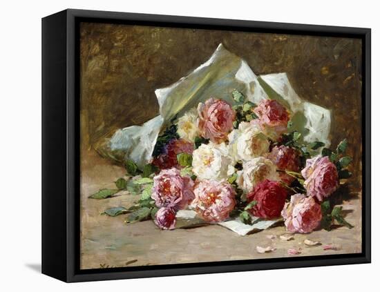 A Bouquet of Roses-Abbott Fuller Graves-Framed Stretched Canvas