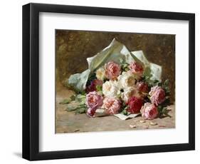 A Bouquet of Roses-Abbott Fuller Graves-Framed Giclee Print